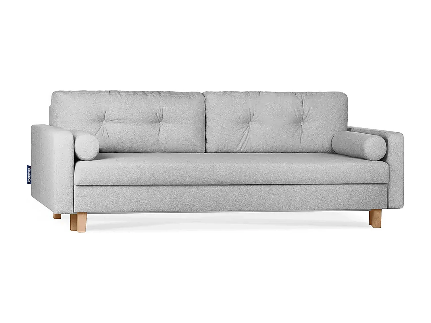 Schlafsofa ERISO - 3-Sitzer - Hellgrau