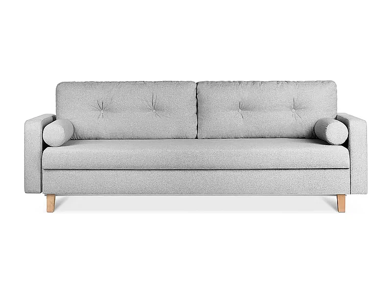 Schlafsofa ERISO - 3-Sitzer - Hellgrau