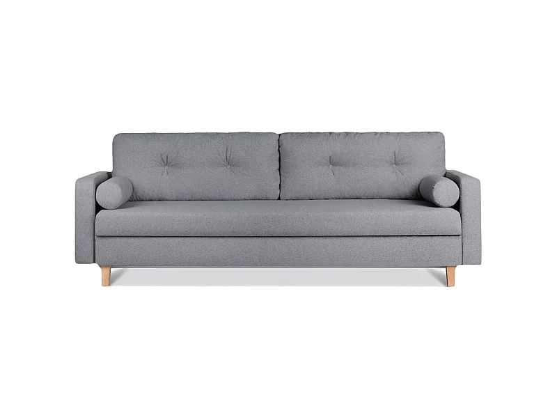 Schlafsofa ERISO - 3-Sitzer - Schiefergrau