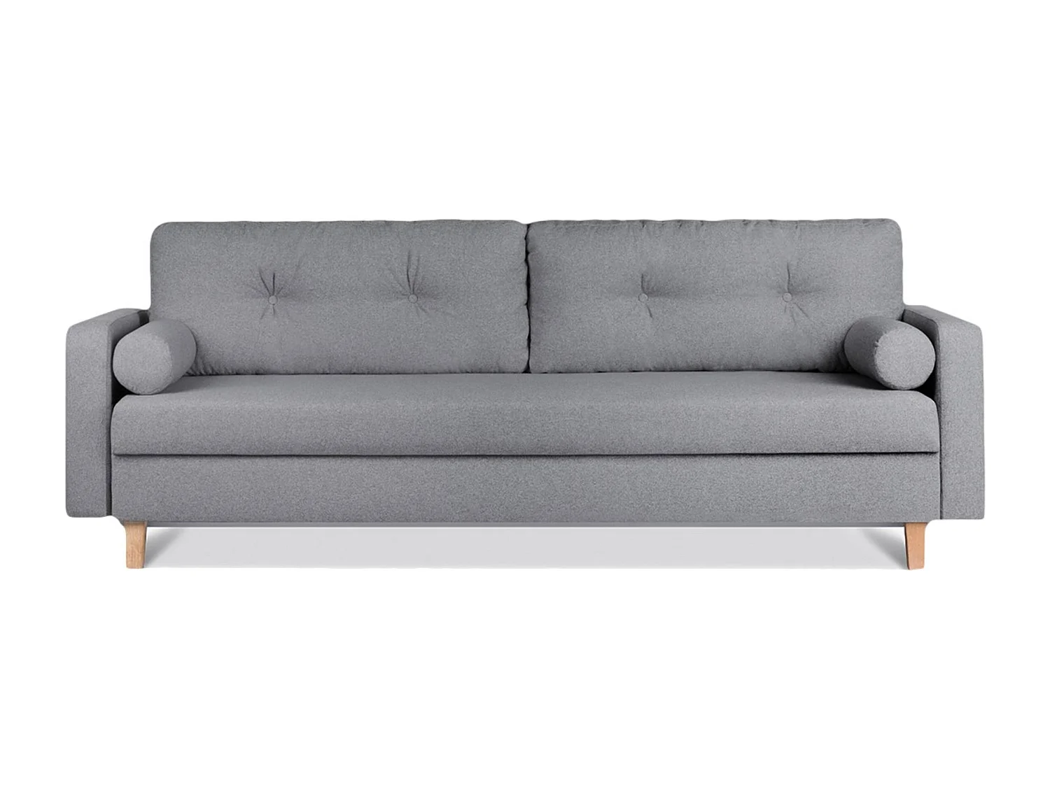 Schlafsofa ERISO - 3-Sitzer - Schiefergrau