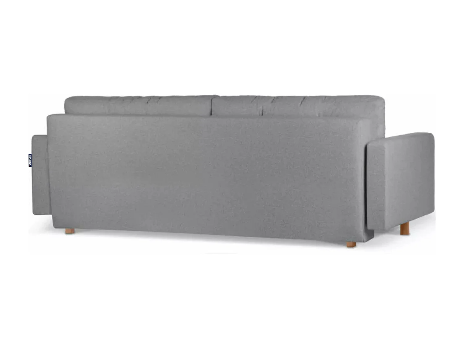 Schlafsofa ERISO - 3-Sitzer - Schiefergrau