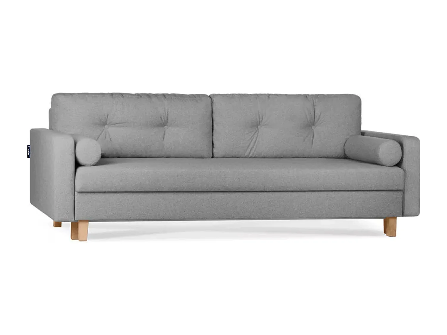 Schlafsofa ERISO - 3-Sitzer - Schiefergrau