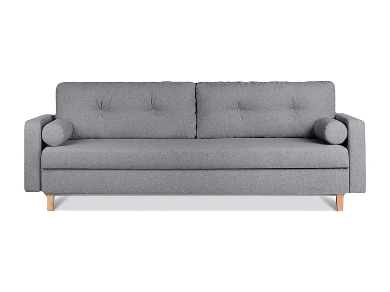 Schlafsofa ERISO - 3-Sitzer - Schiefergrau