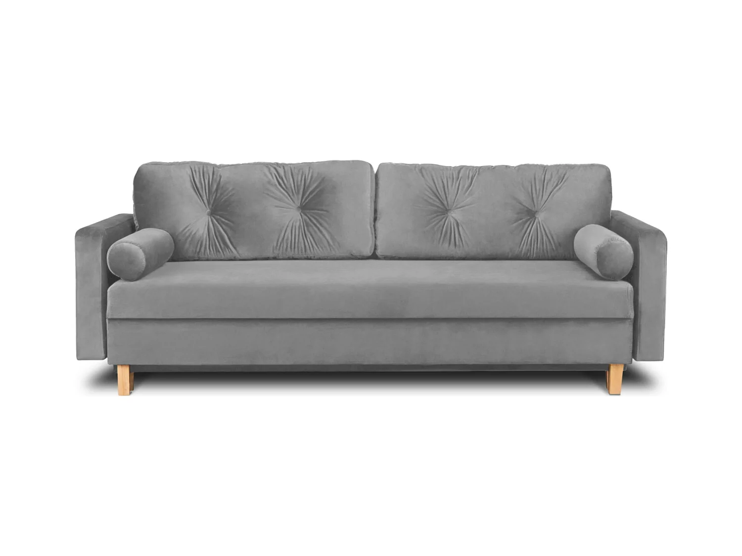 Canapé convertible ERISO - 3 Sitzer - Gris