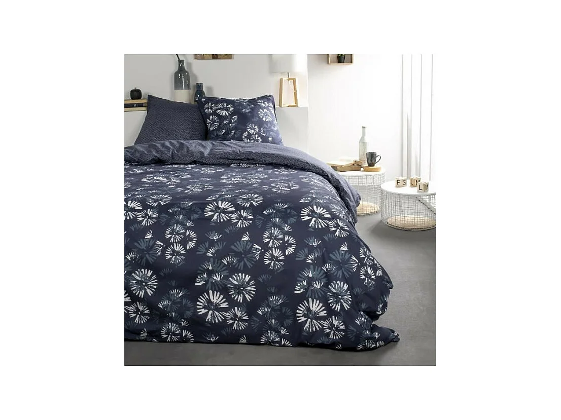 Parure de lit Today - Housse de couette 220x240 + 2 taies d'oreiller 63x63 - 100% coton 57 fils - Sunshine 6.19