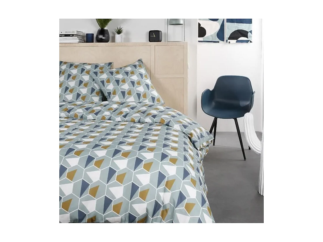 Bettwäscheset Today - Bettbezug 220x240 + 2 Kissenbezüge 63x63 - 100% Baumwolle 57 Fäden - Mawira 2.19