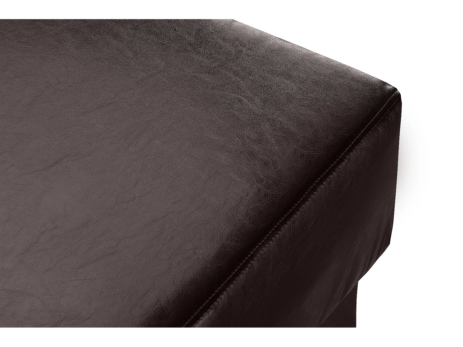 Sitzhocker auf hohen Holzbeinen - Dunkebraun - ESPECTO