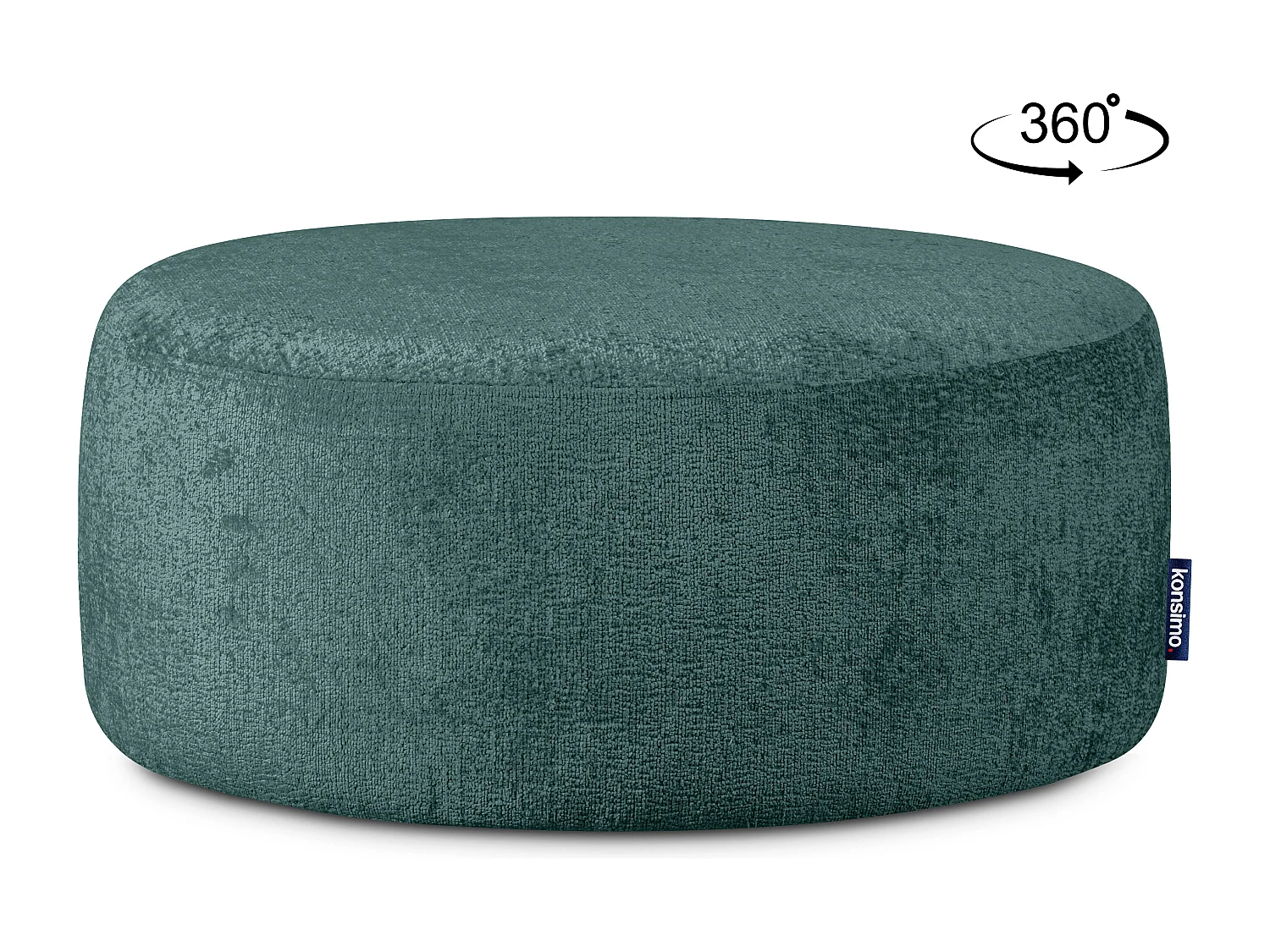 Puff im modernistischen Stil - marine - RAGGI