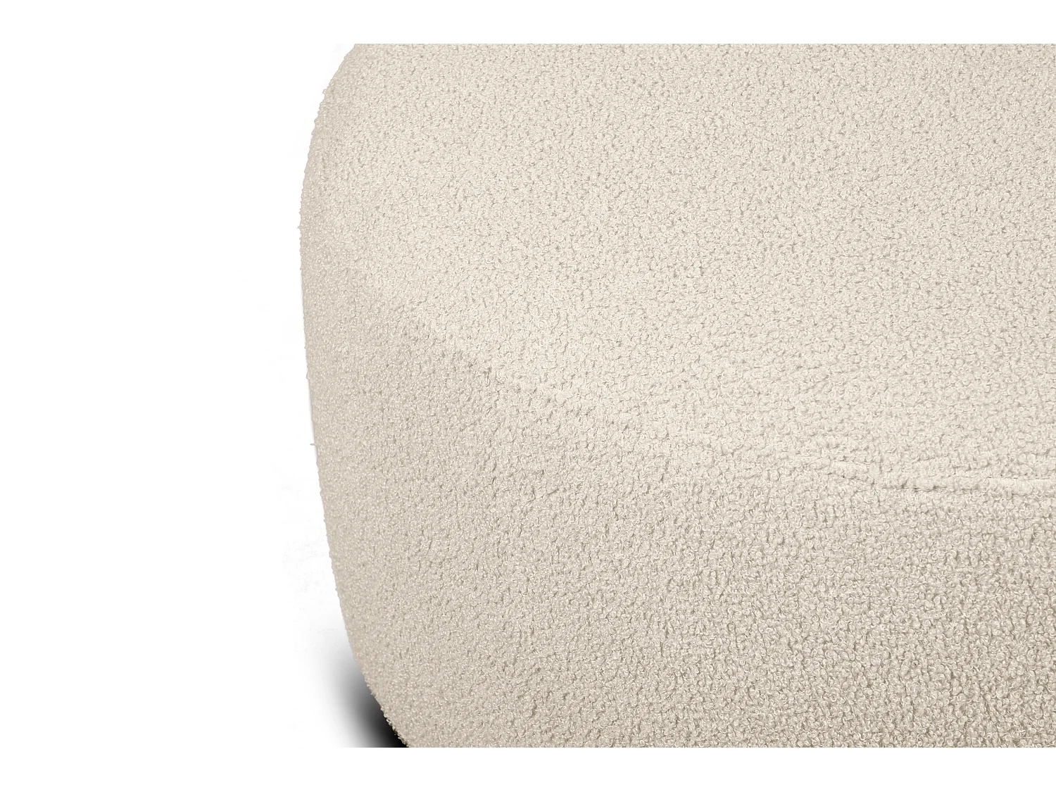 Puff im modernistischen Stil - Creme - RAGGI