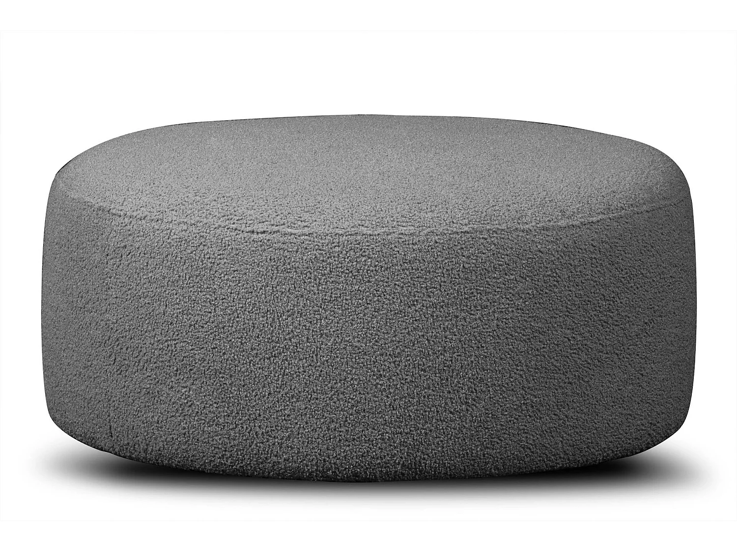 Puff im modernistischen Stil - dunkelgrau - RAGGI