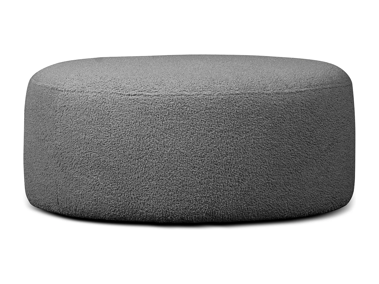 Puff im modernistischen Stil - dunkelgrau - RAGGI