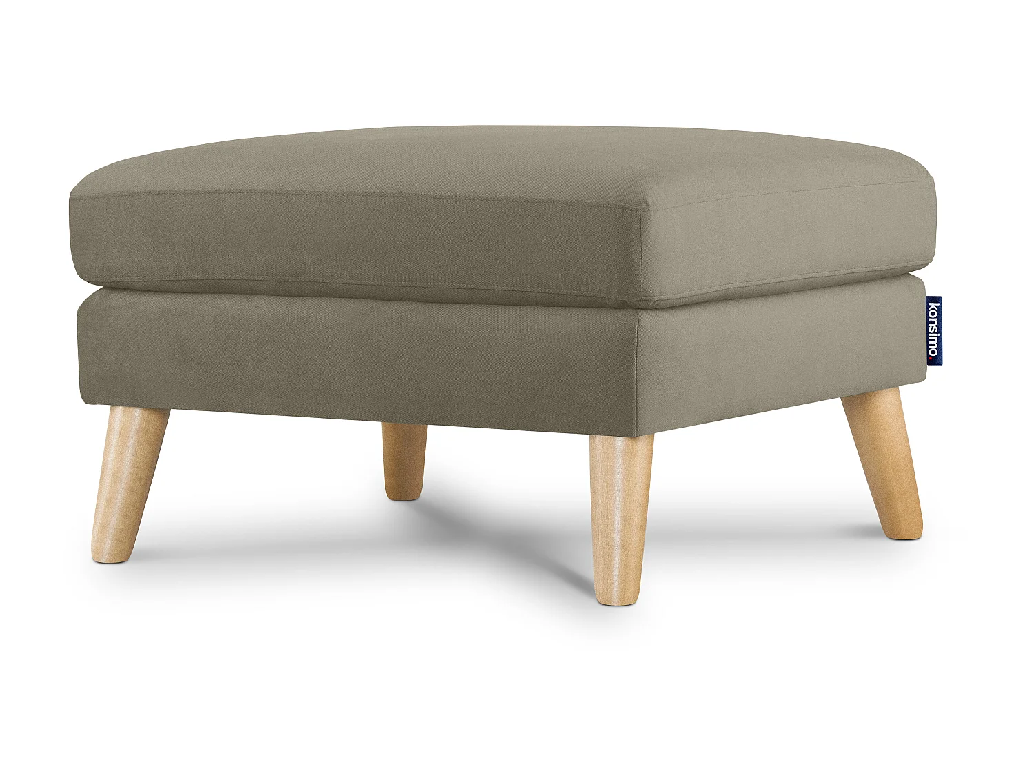 Sitzhocker Pouffe - beige - TAGIO