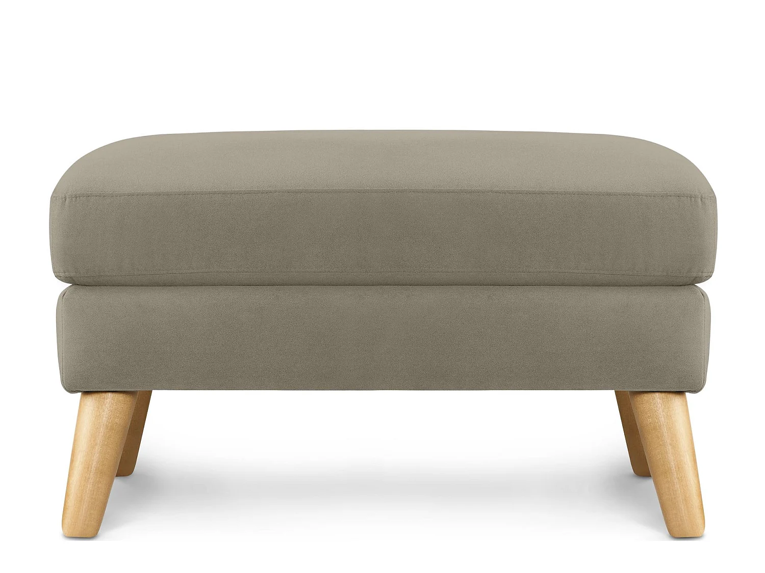 Sitzhocker Pouffe - beige - TAGIO