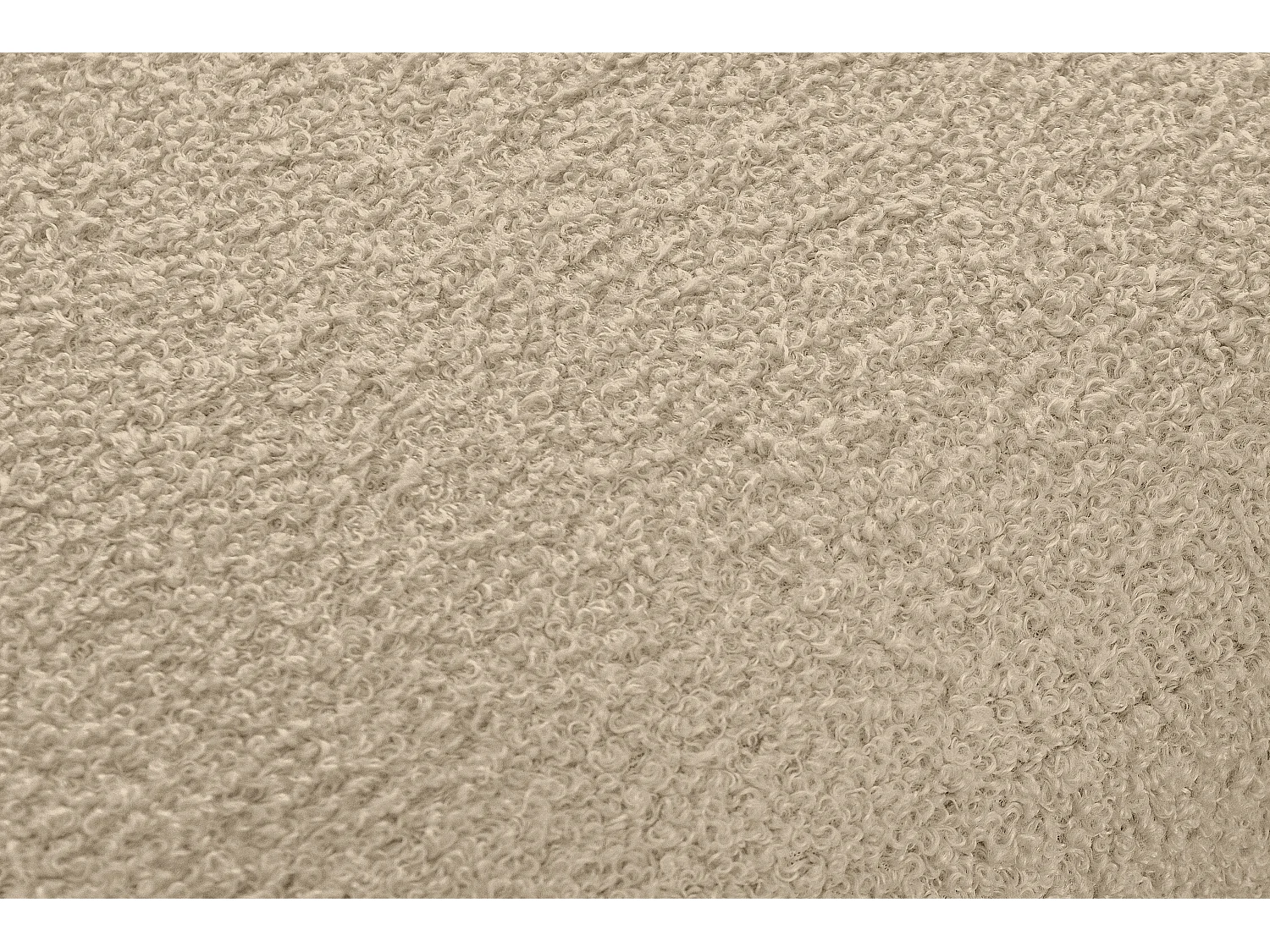 Sitzhocker Pouffe - Hellbeige - TAGIO