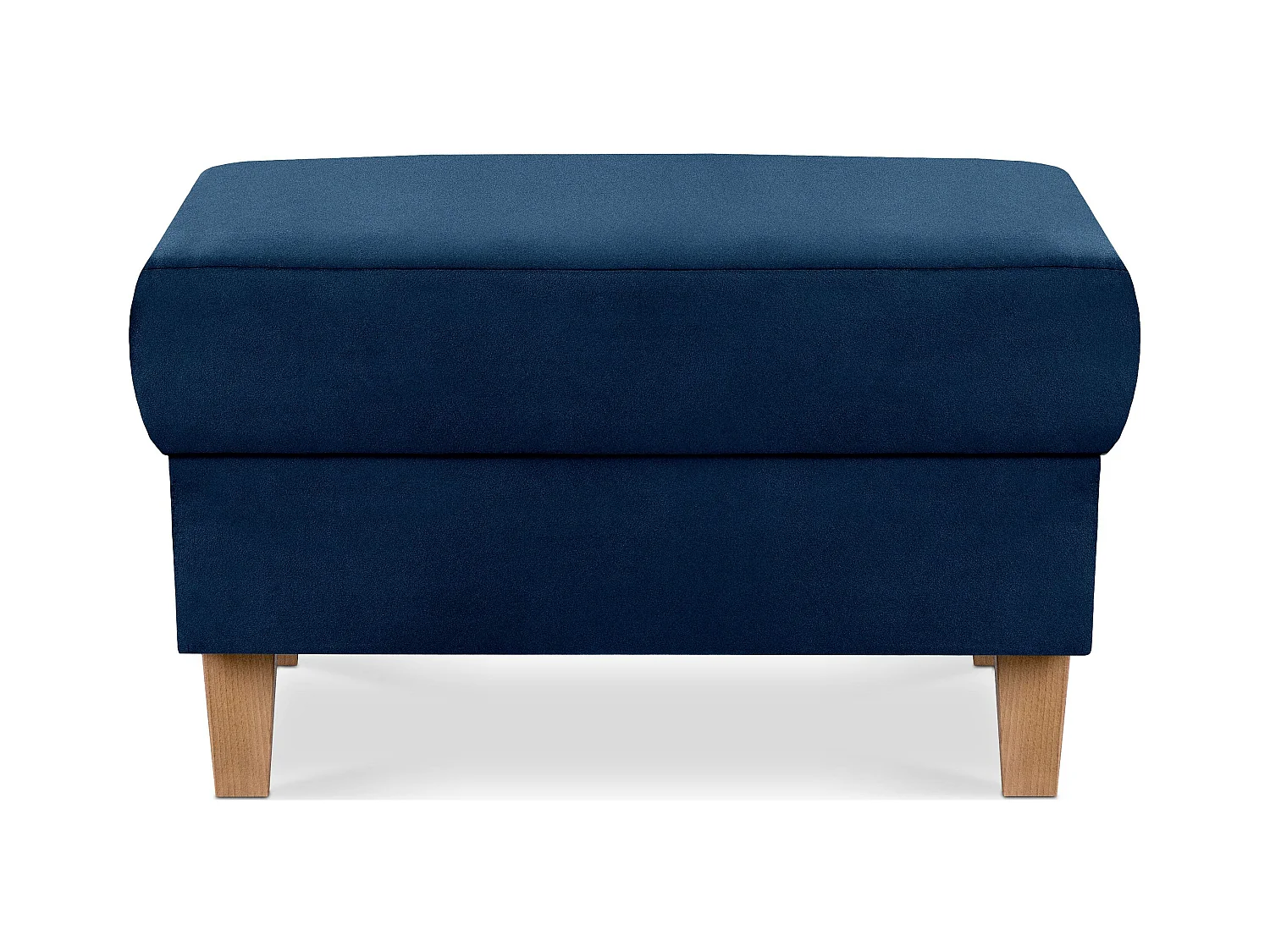 Sitzhocker Polsterhocker aufklappbarer - dunkelblau - ERISO