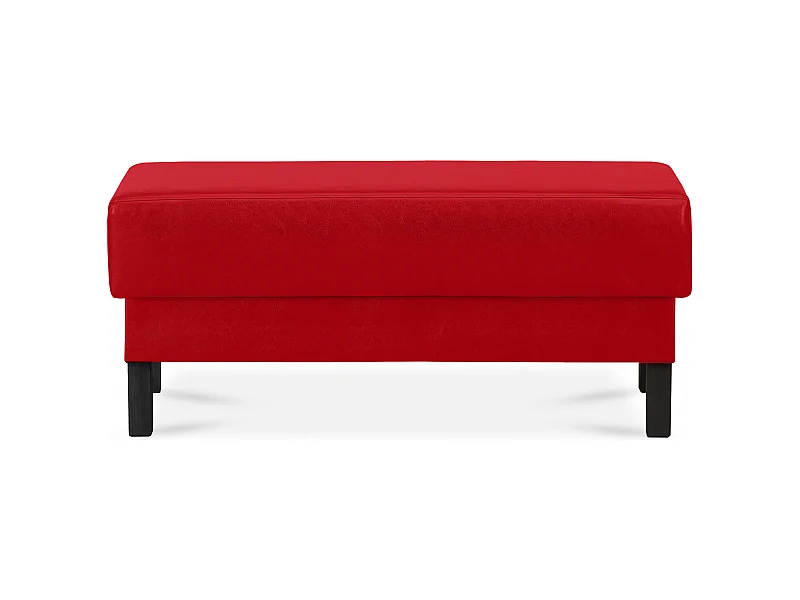 Sitzhocker auf hohen Holzbeinen - rot - ESPECTO