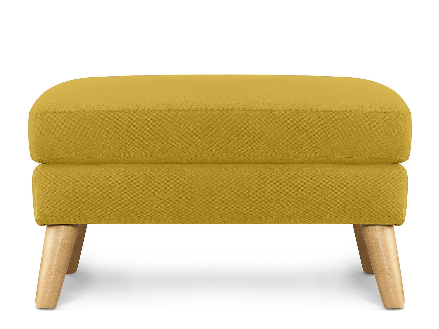 Sitzhocker Pouffe - gelb - TAGIO