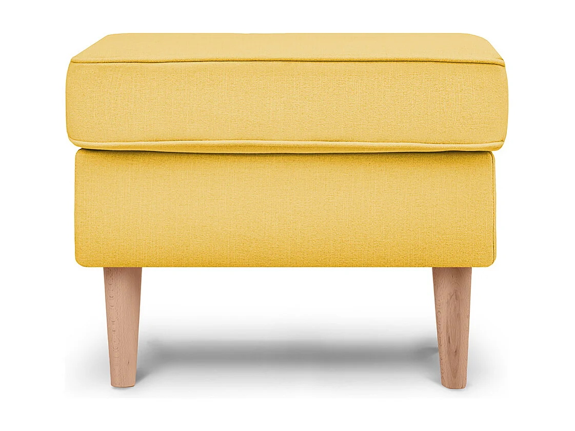 Sitzhocker zeitloses Design hohe Füße - gelb - STRALIS