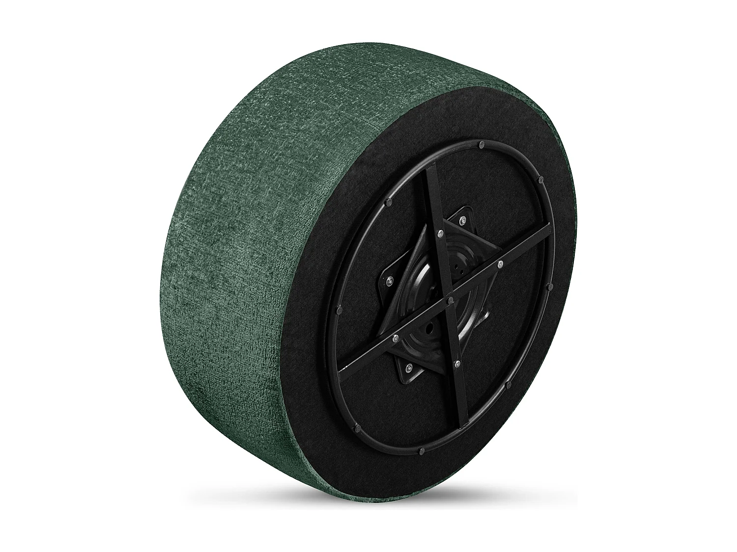 Puff im modernistischen Stil - grün - RAGGI