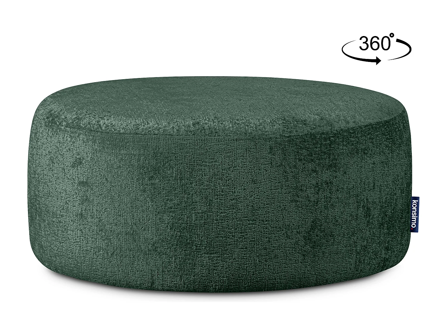 Puff im modernistischen Stil - grün - RAGGI