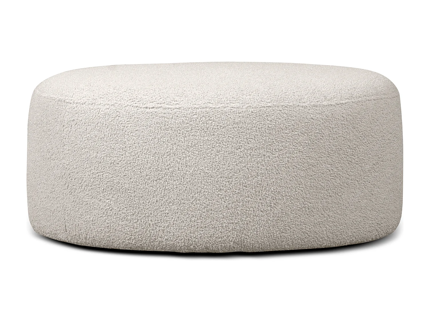 Puff im modernistischen Stil - Weiß - RAGGI