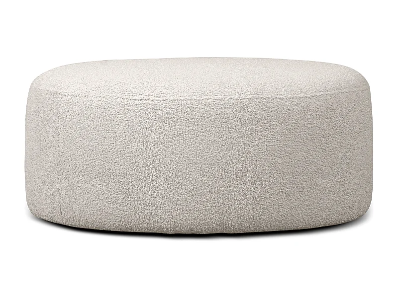 Puff im modernistischen Stil - Weiß - RAGGI