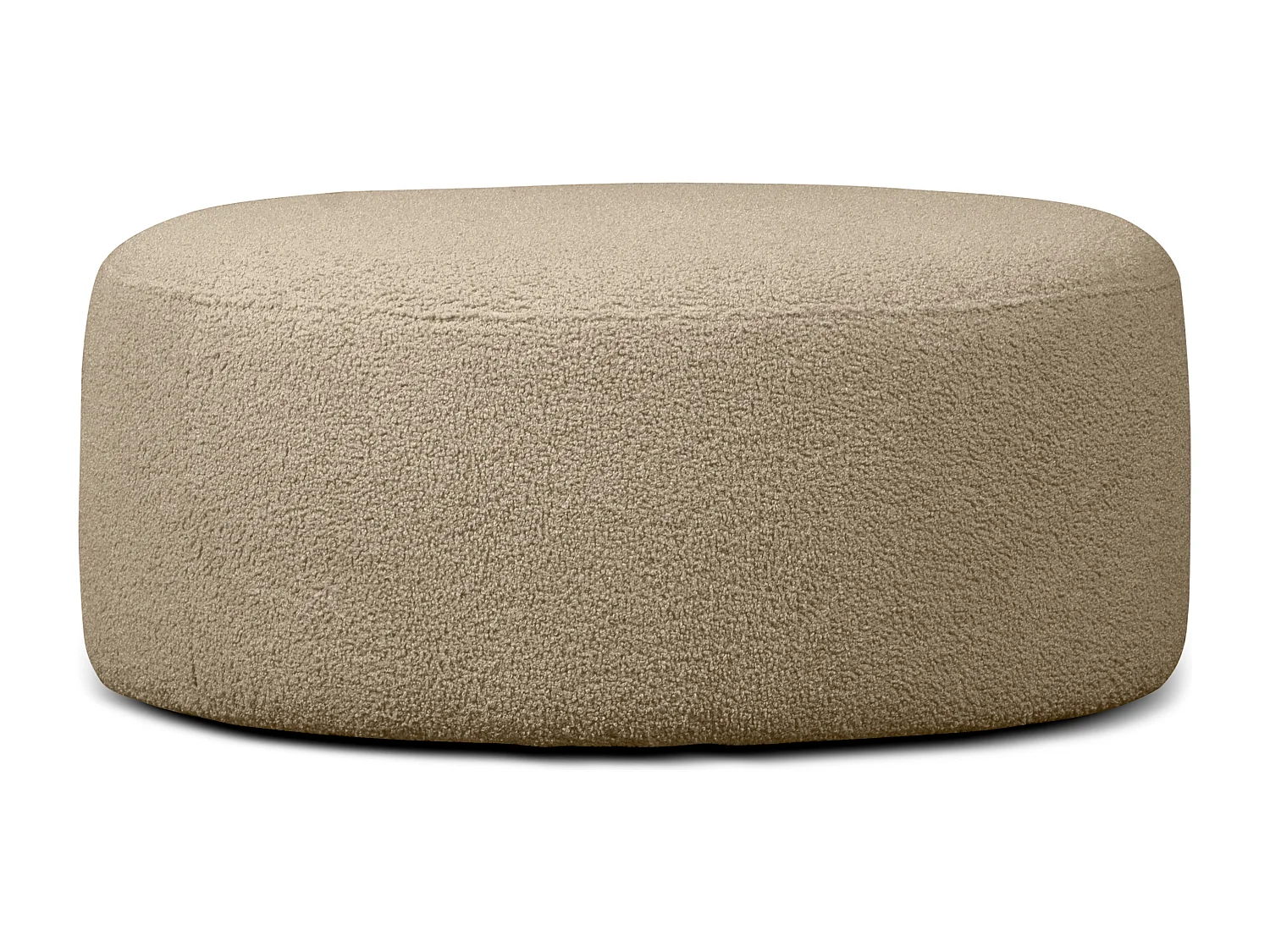 Puff im modernistischen Stil - beige - RAGGI