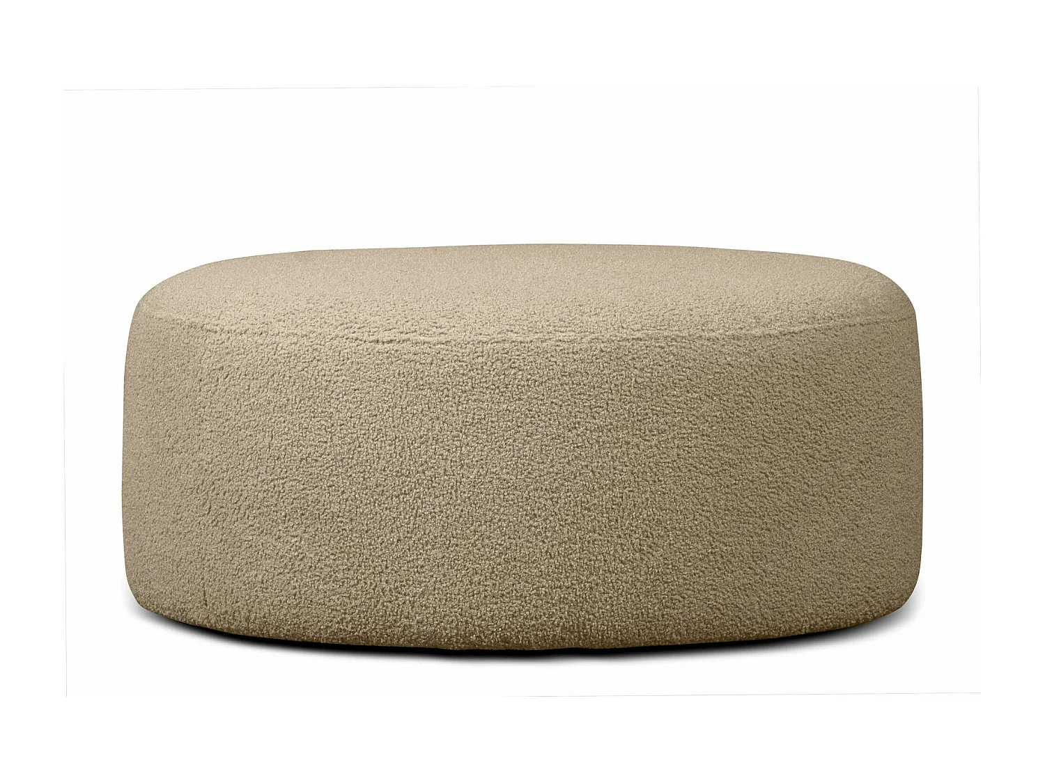 Puff im modernistischen Stil - beige - RAGGI