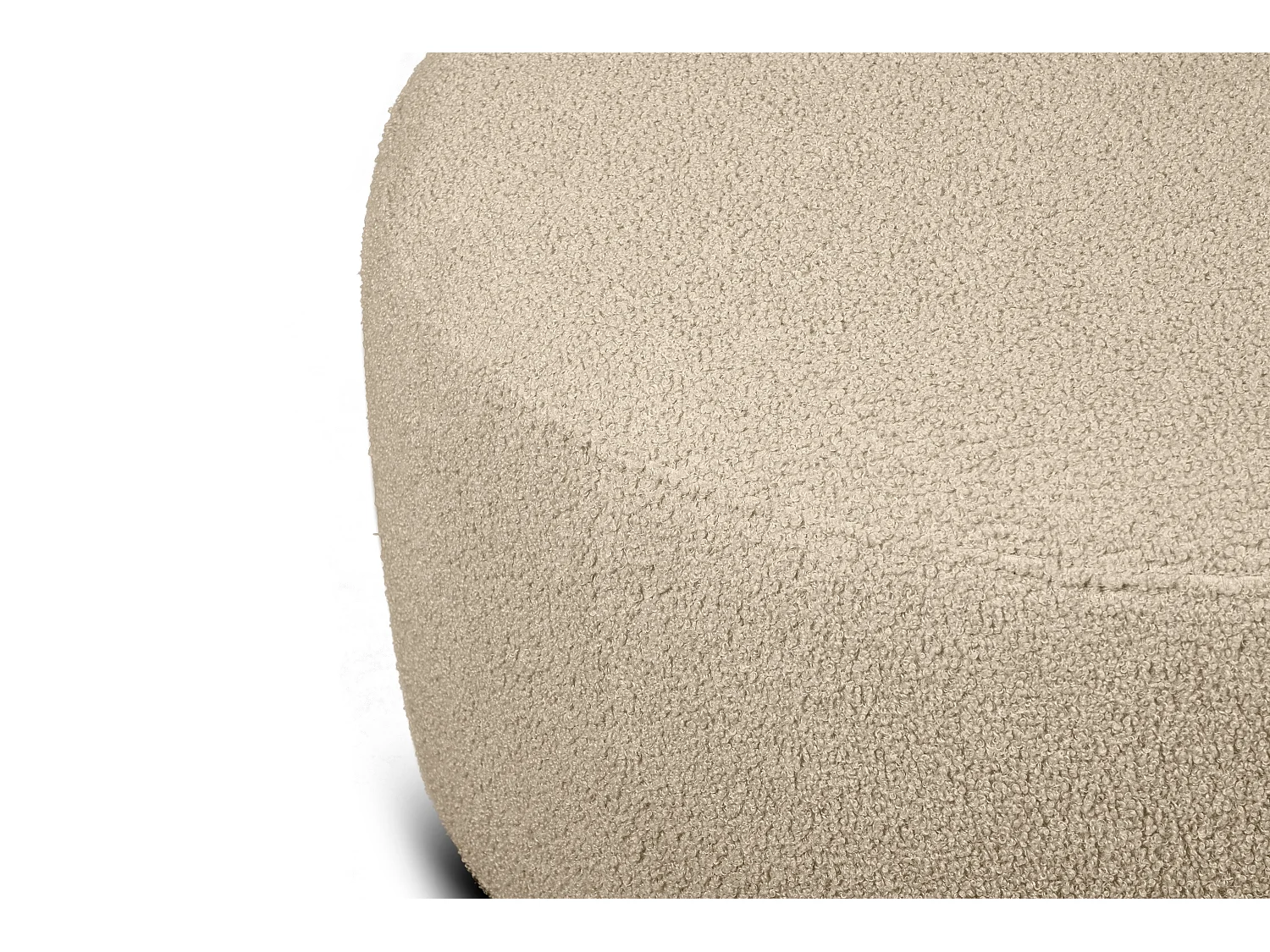 Puff im modernistischen Stil - beige - RAGGI