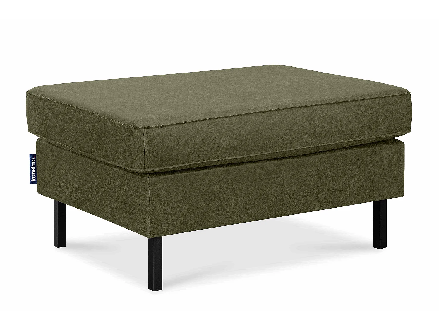 Hockerstuhl auf hohen Metallbeinen - grün - INVIA