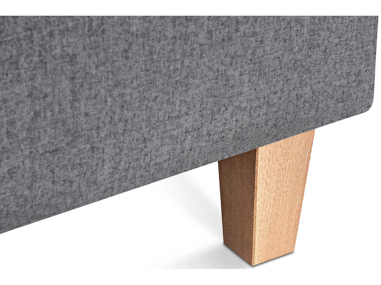 Sitzhocker Polsterhocker aufklappbarer - dunkelgrau - ERISO