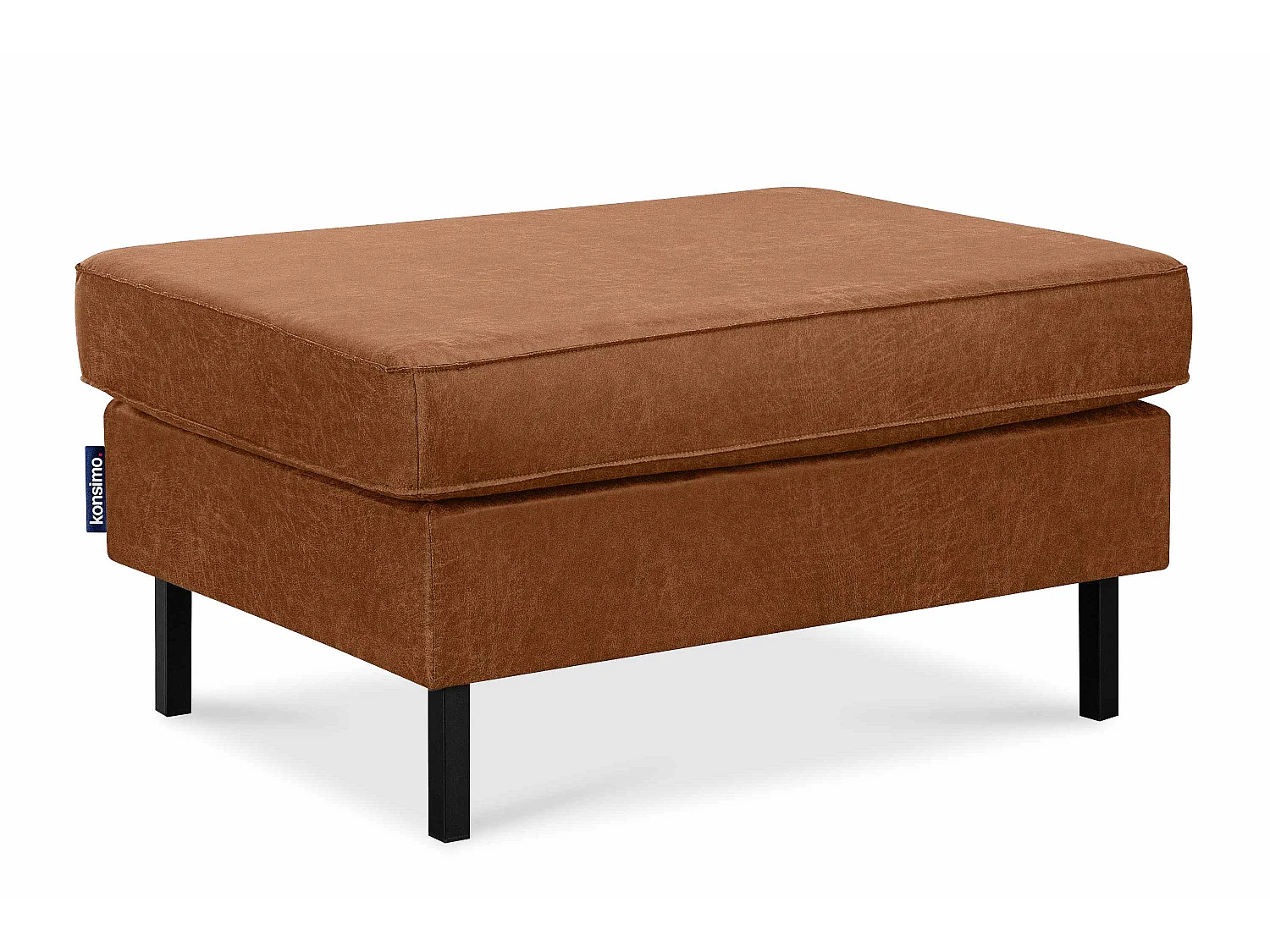 Hockerstuhl auf hohen Metallbeinen - rot - INVIA