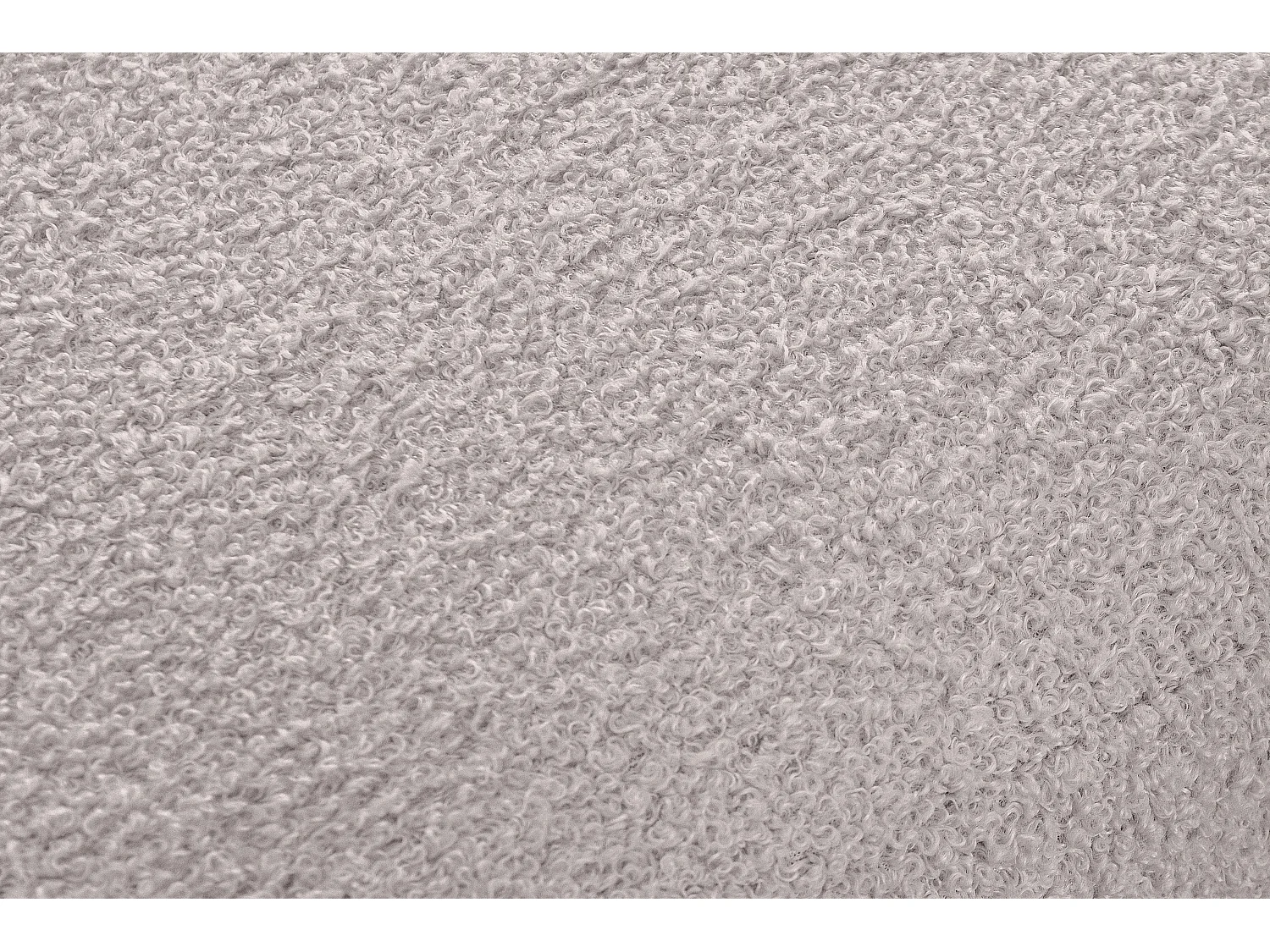 Sitzhocker Pouffe - hellgrau - TAGIO