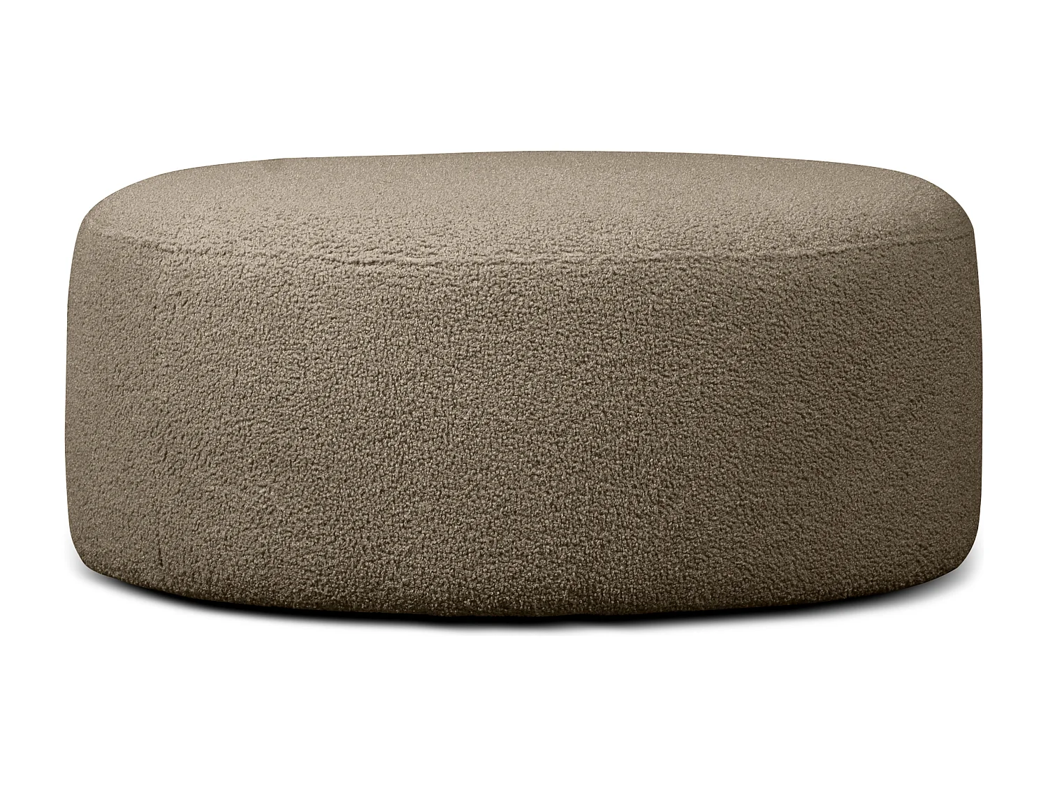 Puff im modernistischen Stil - Graubeige - RAGGI