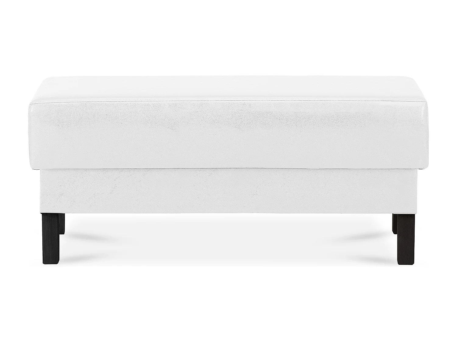 Sitzhocker auf hohen Holzbeinen - weiß - ESPECTO