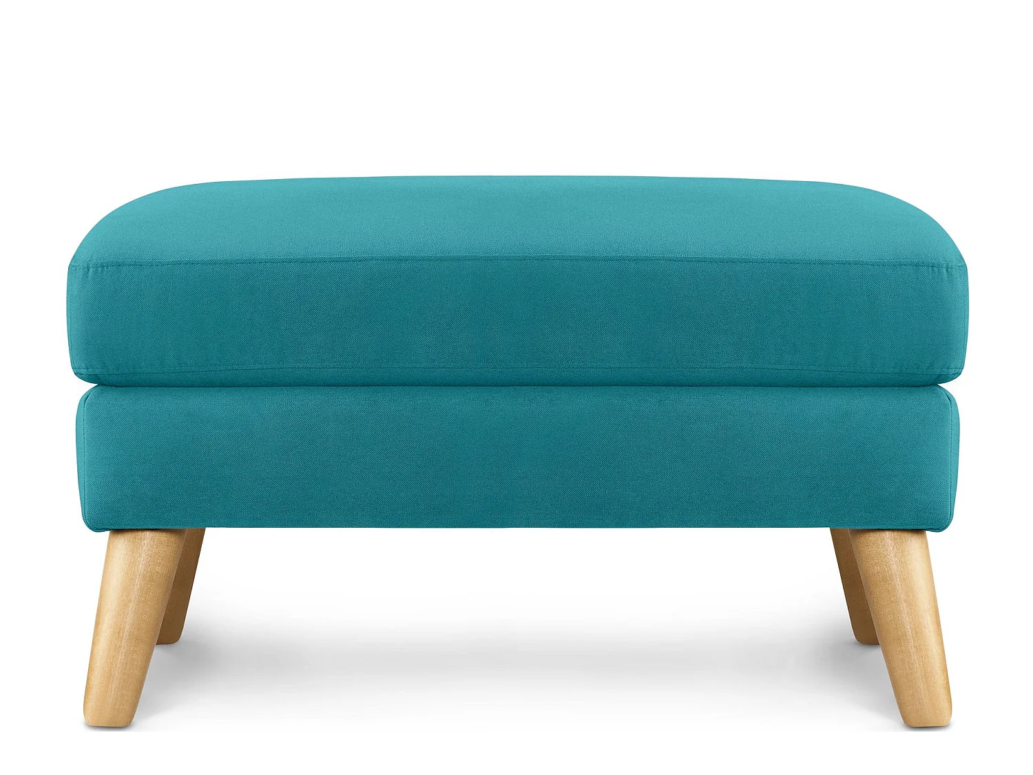 Sitzhocker Pouffe - türkis - TAGIO