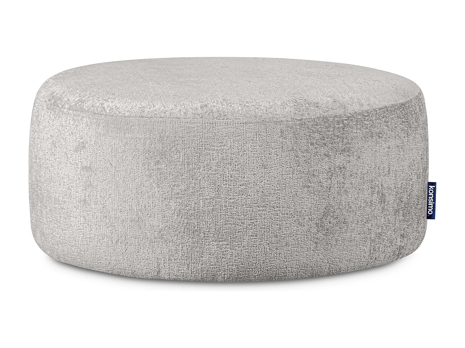 Puff im modernistischen Stil - aschgrau - RAGGI