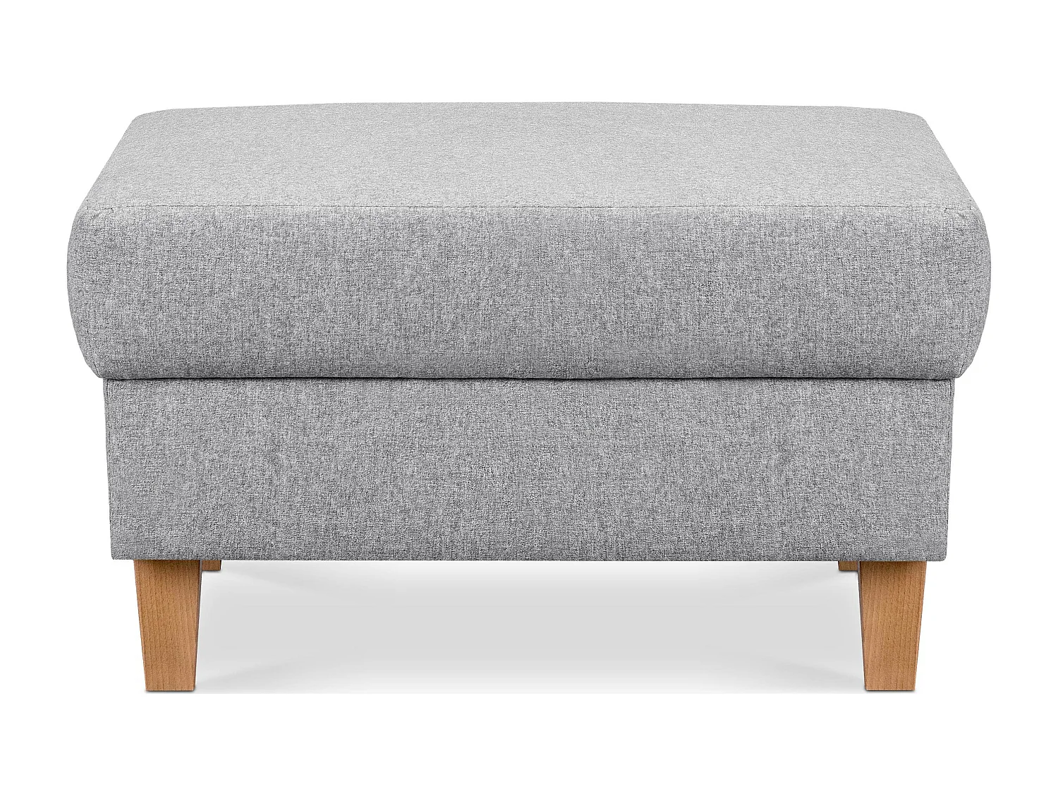 Sitzhocker Polsterhocker aufklappbarer - hellgrau - ERISO