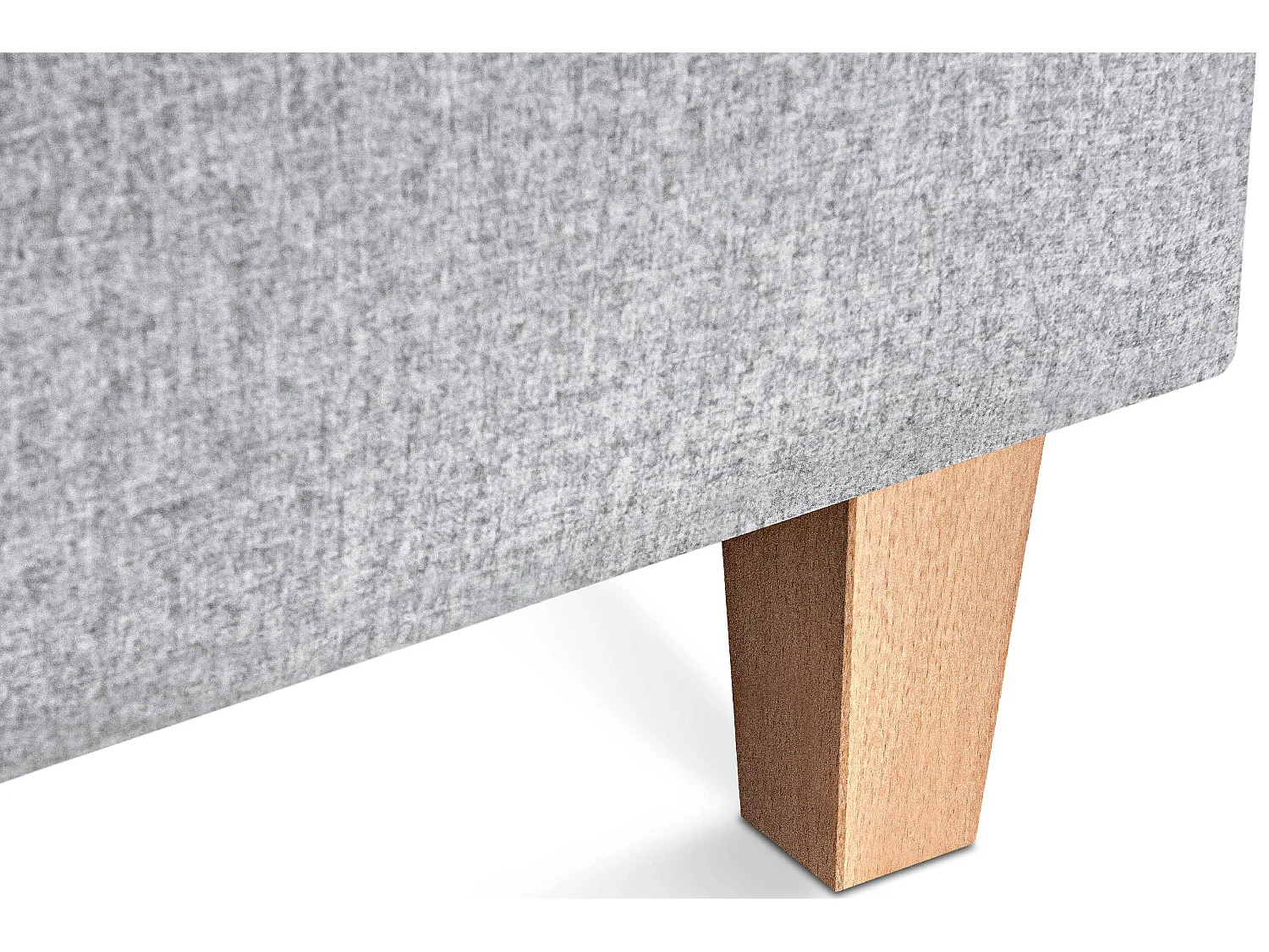 Sitzhocker Polsterhocker aufklappbarer - hellgrau - ERISO