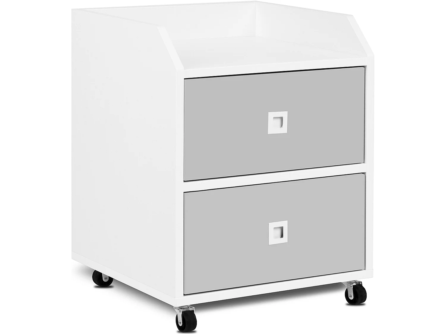 Rollcontainer - Weiß - MIRUM