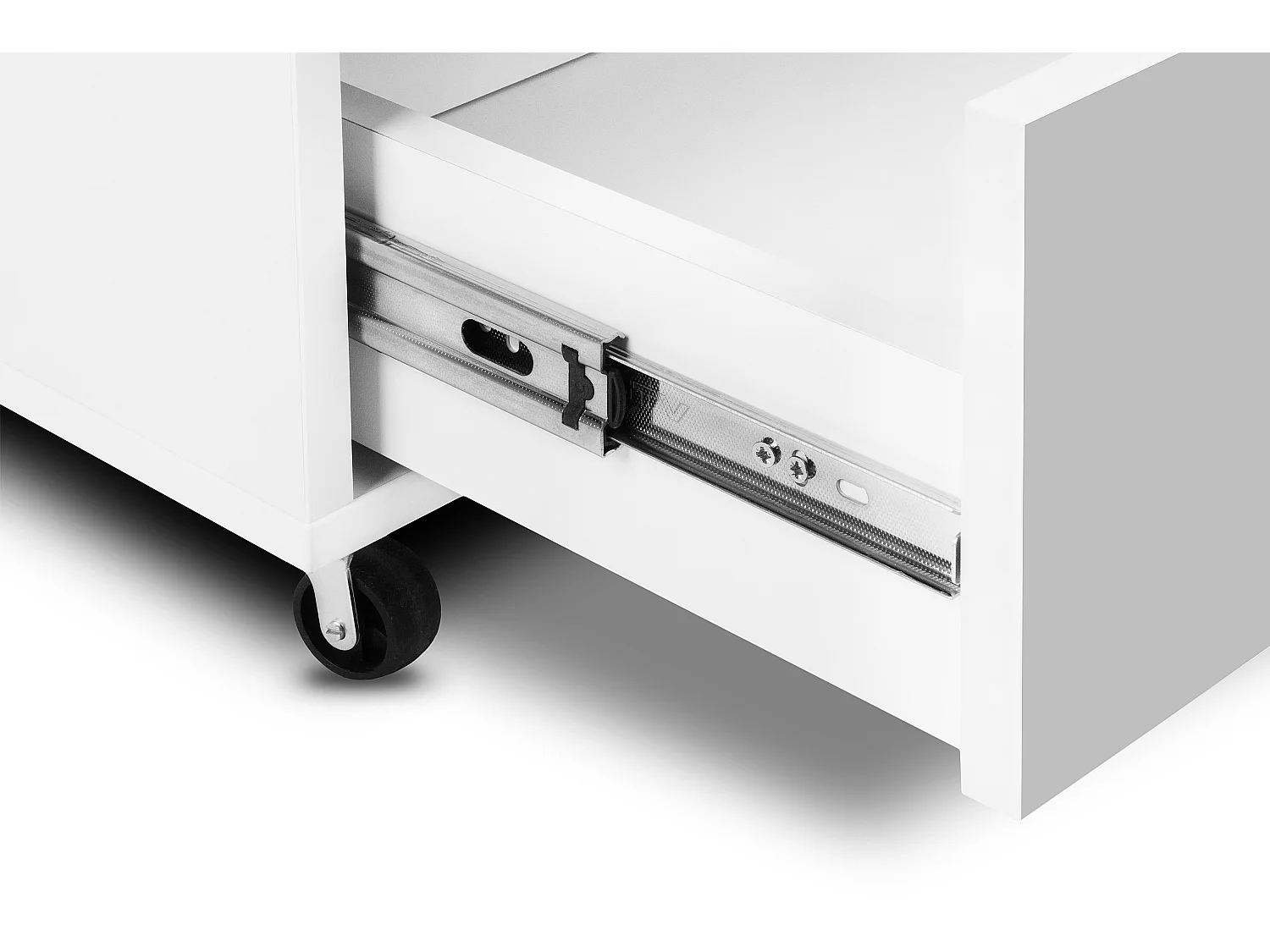 Rollcontainer - Weiß - MIRUM