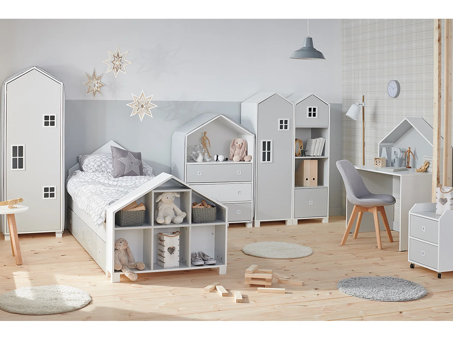 Hausbett - Weiß - MIRUM