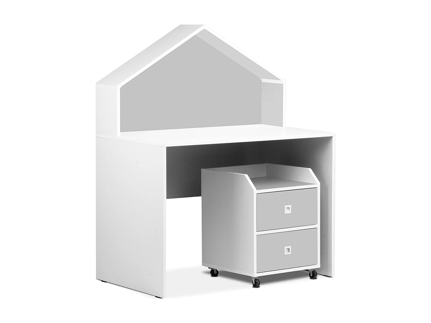 Kindermöbel-Set  (6er-Set) - Weiß - MIRUM