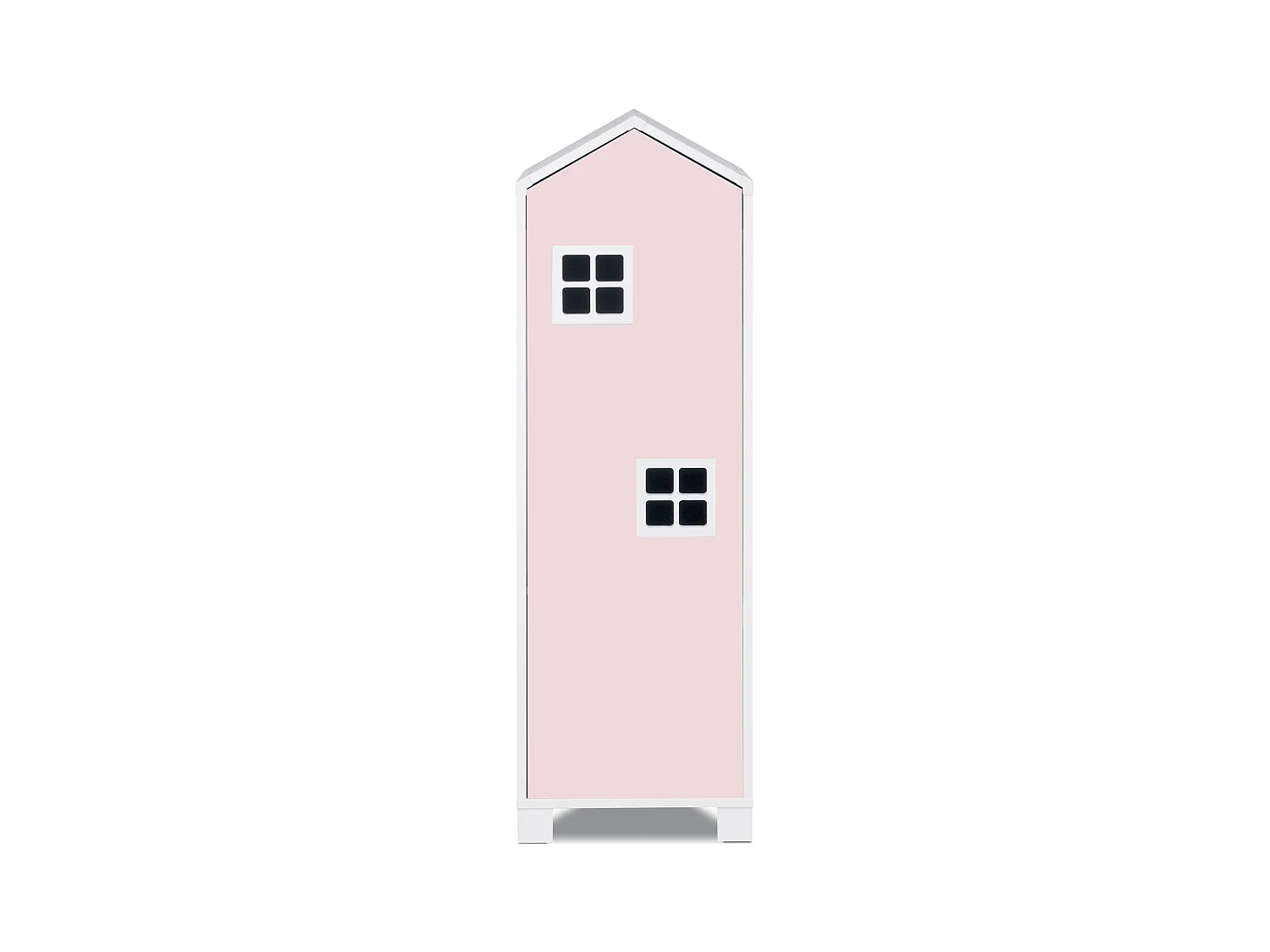 Kinderkleiderschrank - Weiß - MIRUM