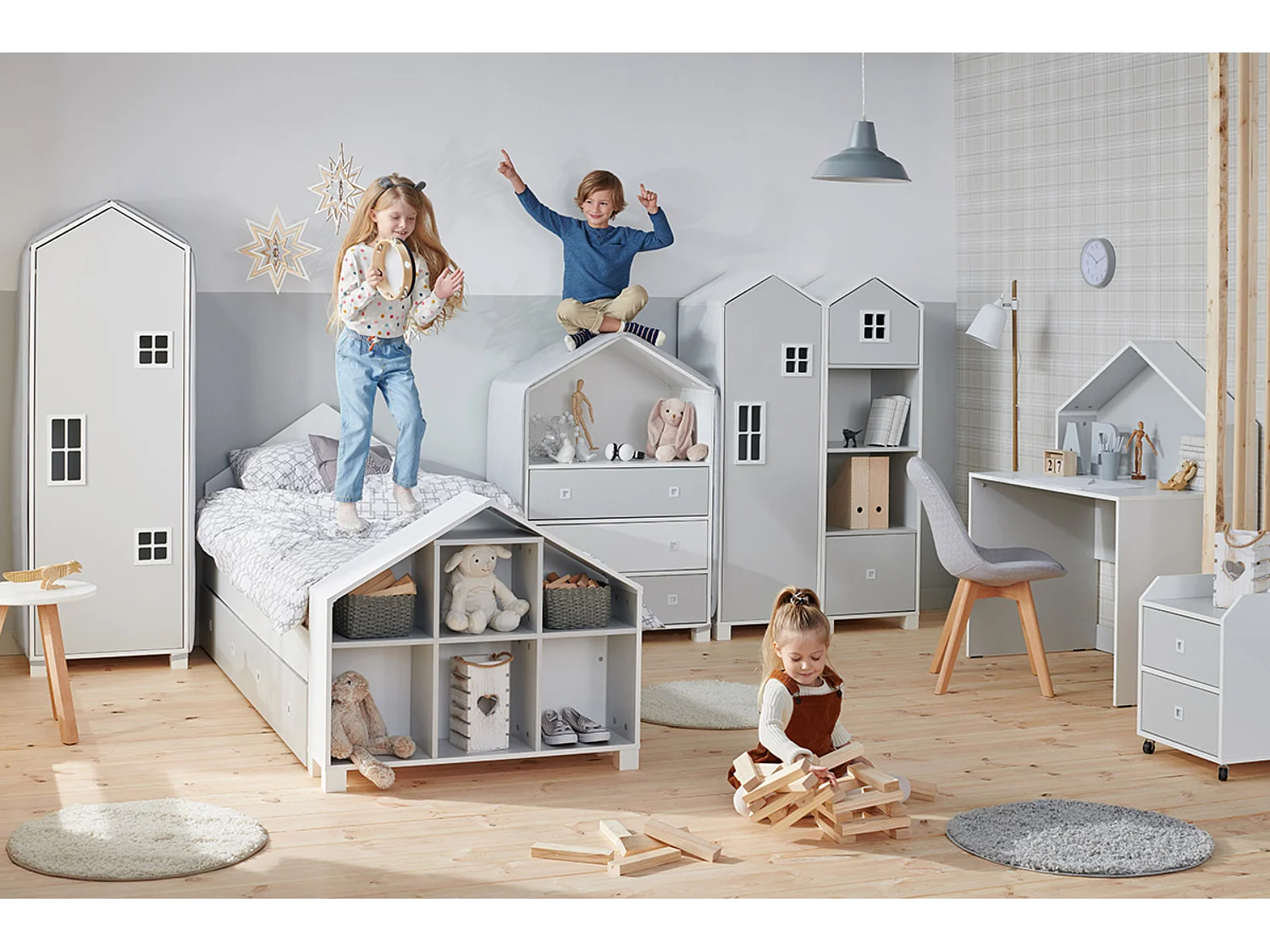 Schreibtisch - Weiß - MIRUM