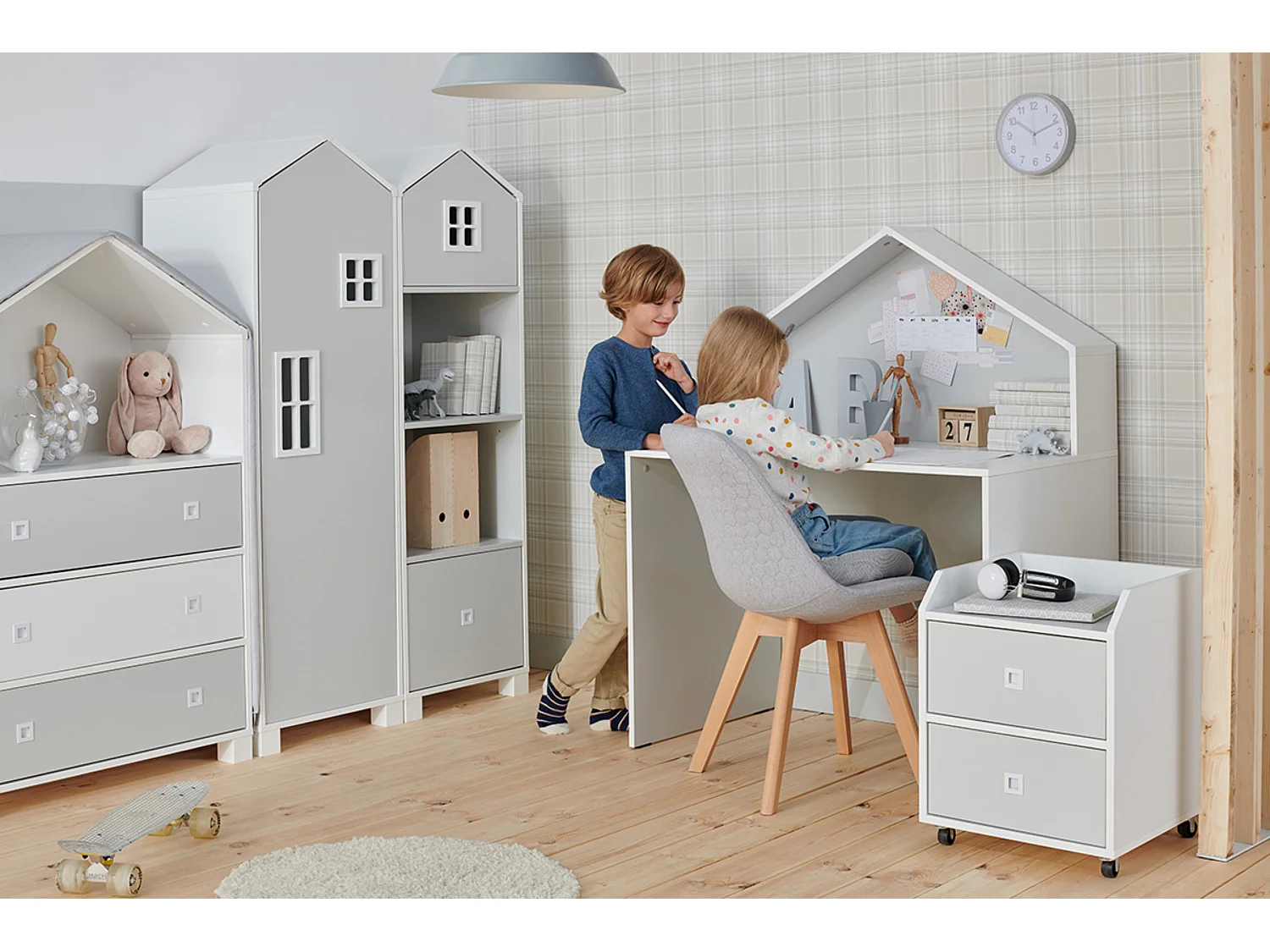 Schreibtisch - Weiß - MIRUM