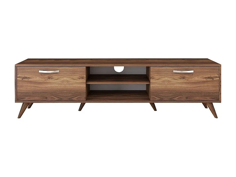 Móvel de TV – 180 cm – Nogueira – Melamina