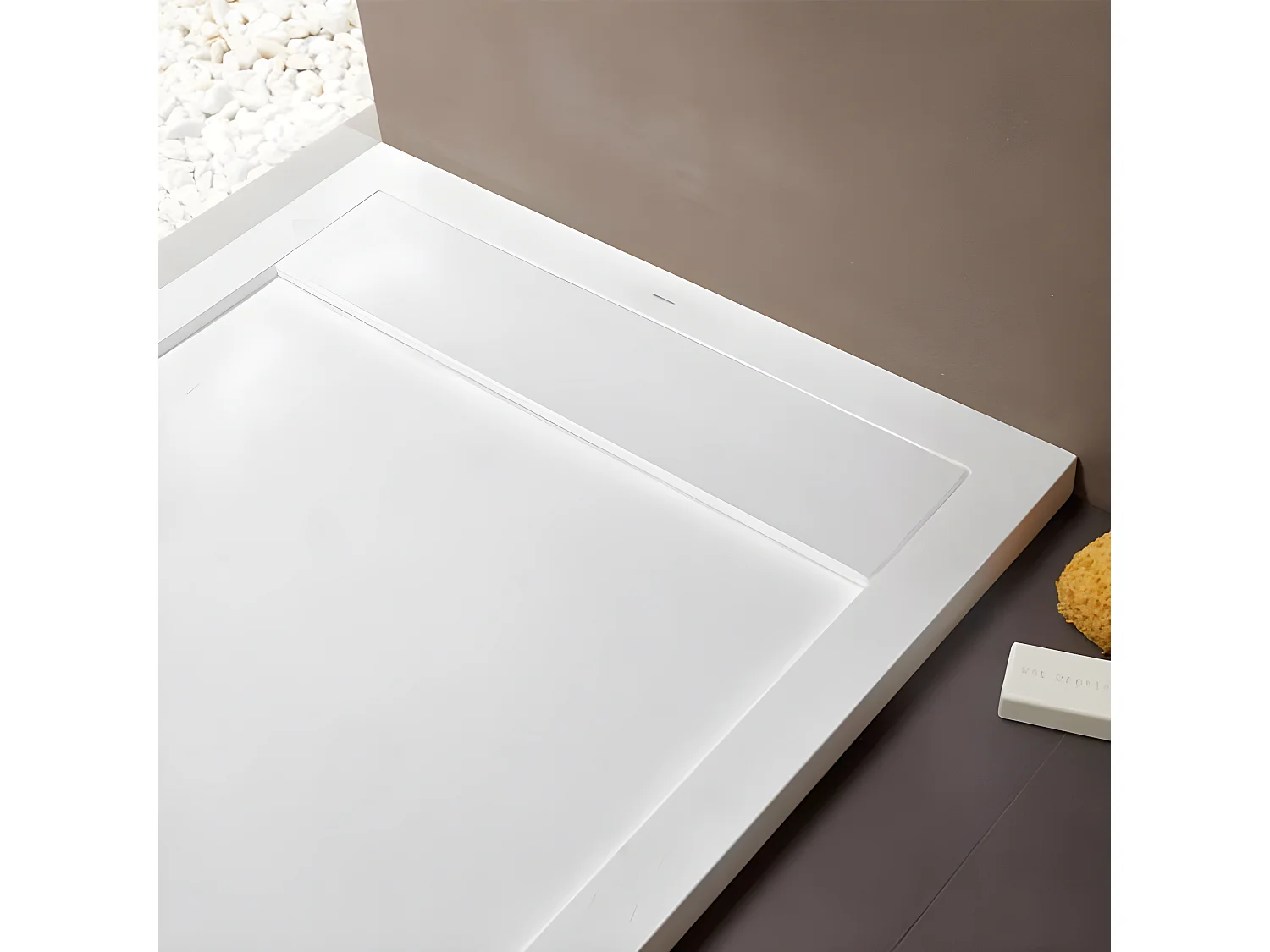 RECEVEUR DE DOUCHE NEW YORK  - Receveur de douche - BLANC - 140X80CM