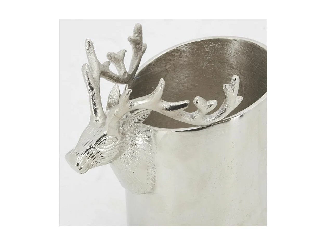 Porte-bouteille rafraichisseur en aluminium Cerf
