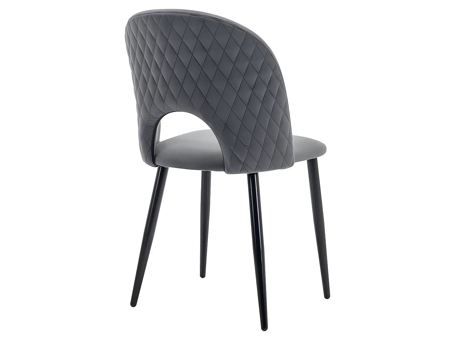 Tafel en 4 stoelenset - Tafel met fineer met marmerpatroon - Fluwelen gestoffeerde stoelen met verstelbare poten - Goud en grijs